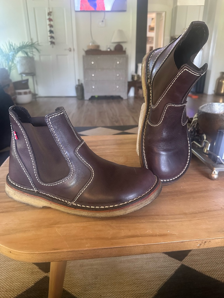 Danish Duckfeet Roskilde Boots Size 44 Us 11 Leather Used Like New — image 2 of 8